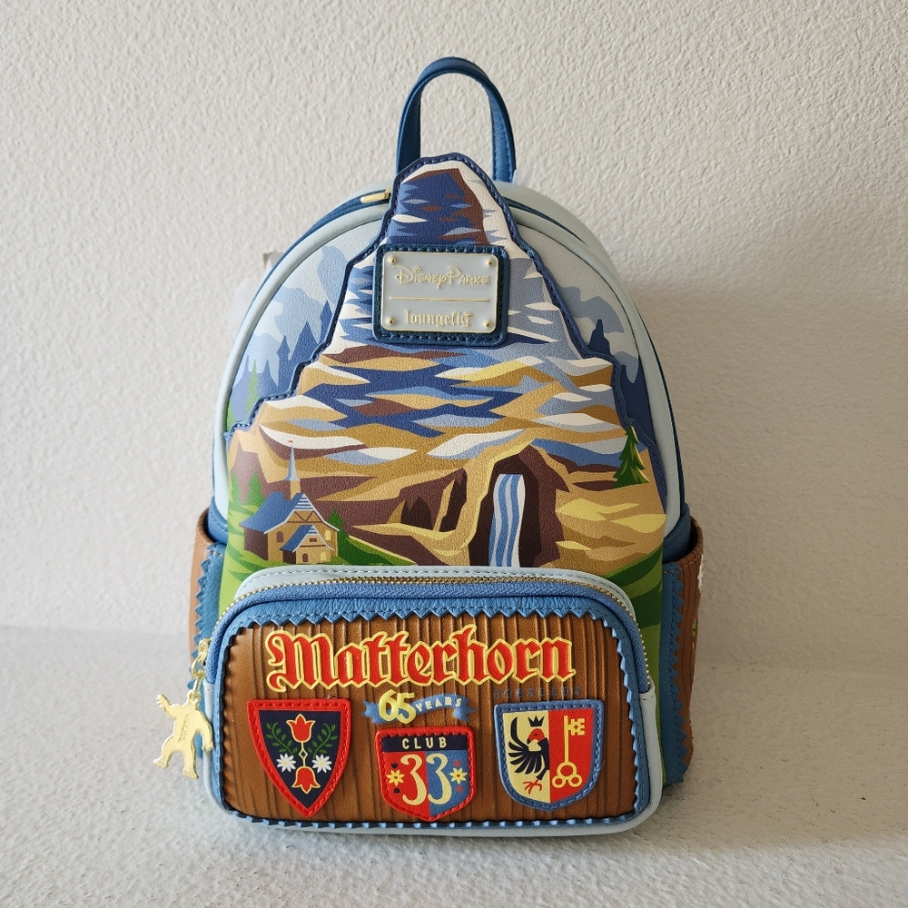 Disney Club 33 Exclusive Matterhorn Loungefly Backpack
